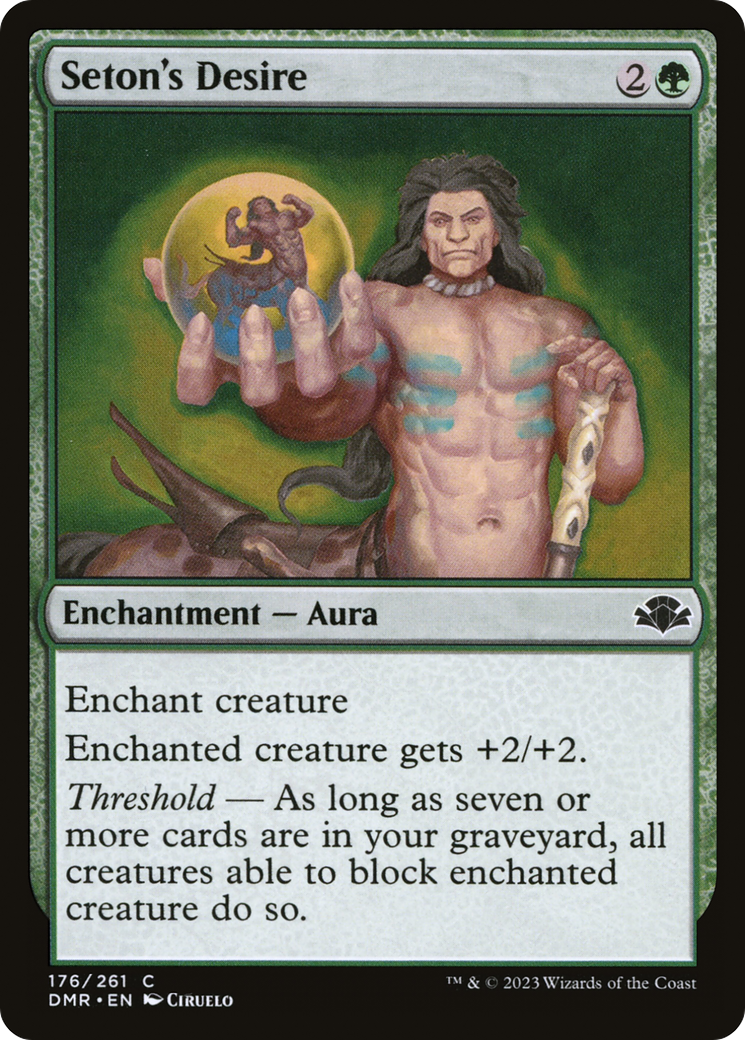 Seton's Desire (176) Foil - Dominaria Remastered