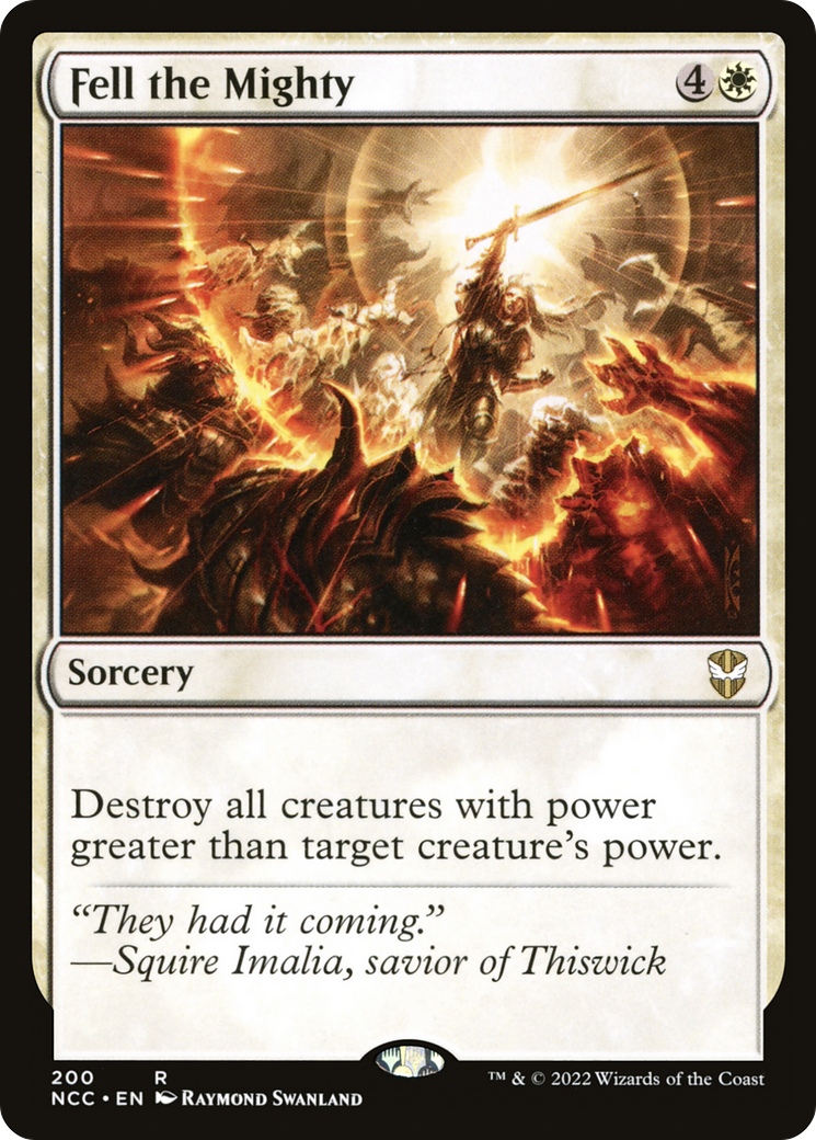 Fell the Mighty (200) - New Capenna Commander