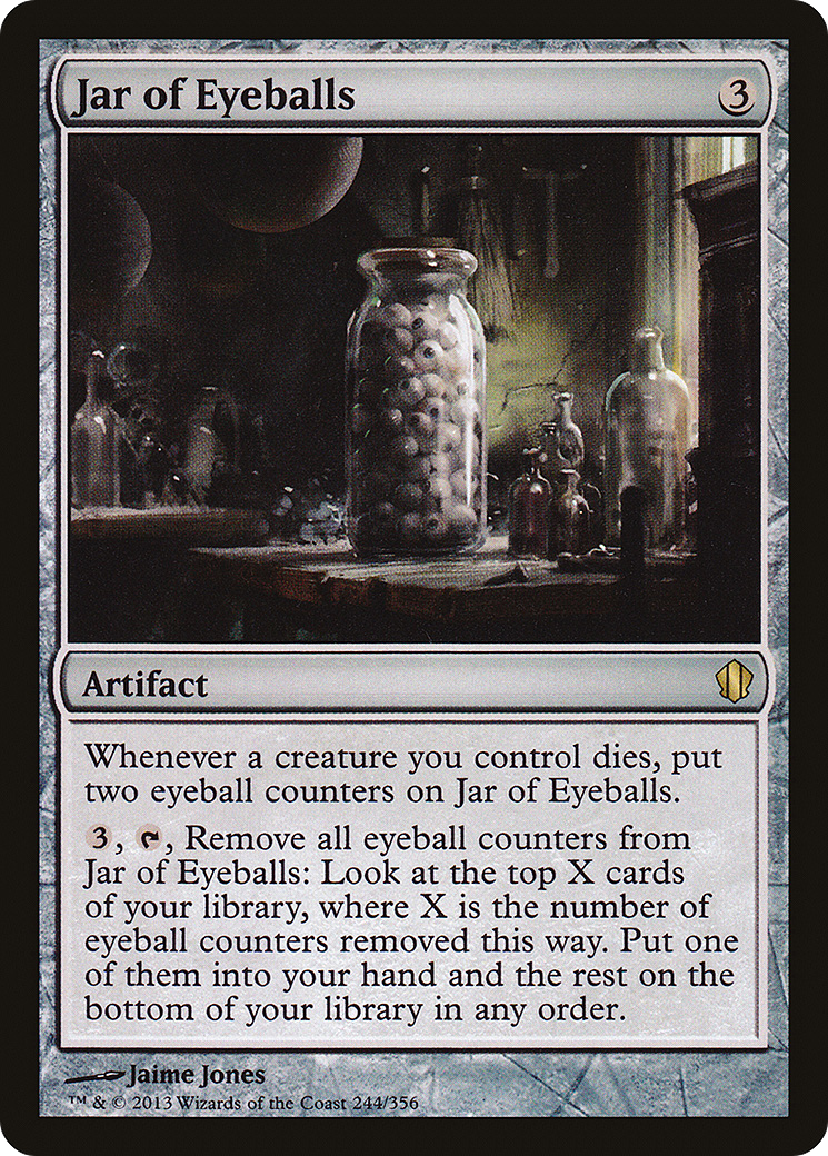 Jar of Eyeballs (244) - Commander 2013