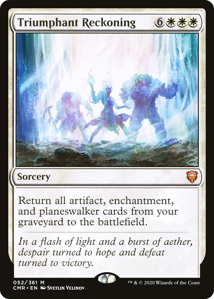 Triumphant Reckoning (052) Foil - Commander Legends
