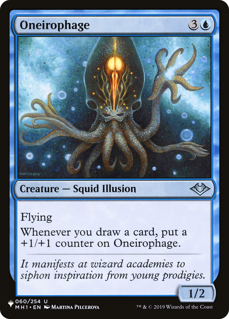Oneirophage (MH1-60) - The List