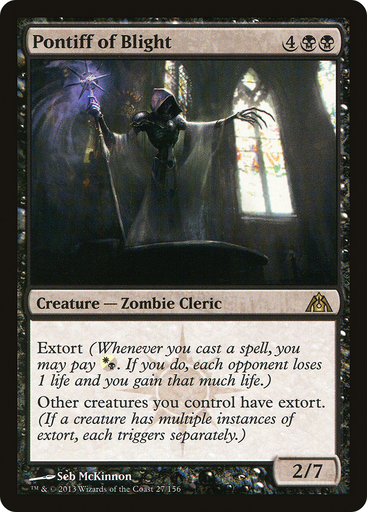 Pontiff of Blight (027) - Dragon's Maze