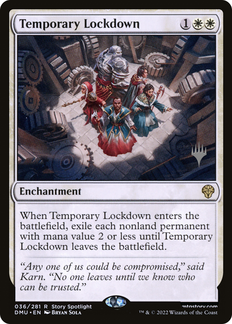 Temporary Lockdown (036) - Dominaria United Promos