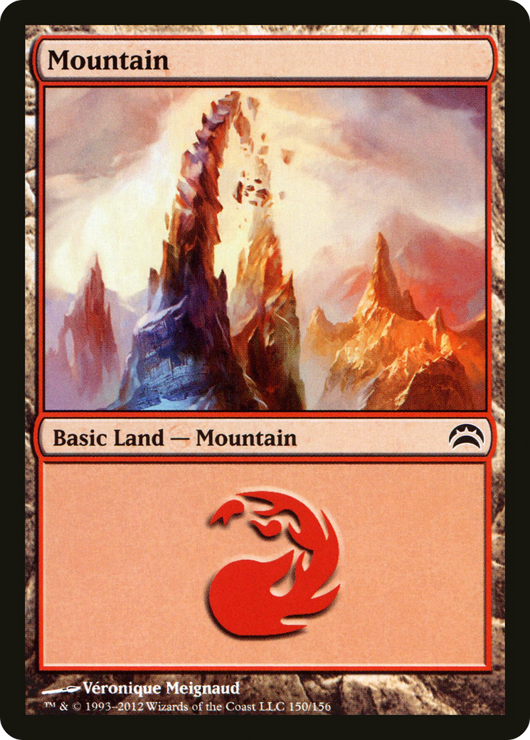 Mountain (150) Foil - Planechase 2012