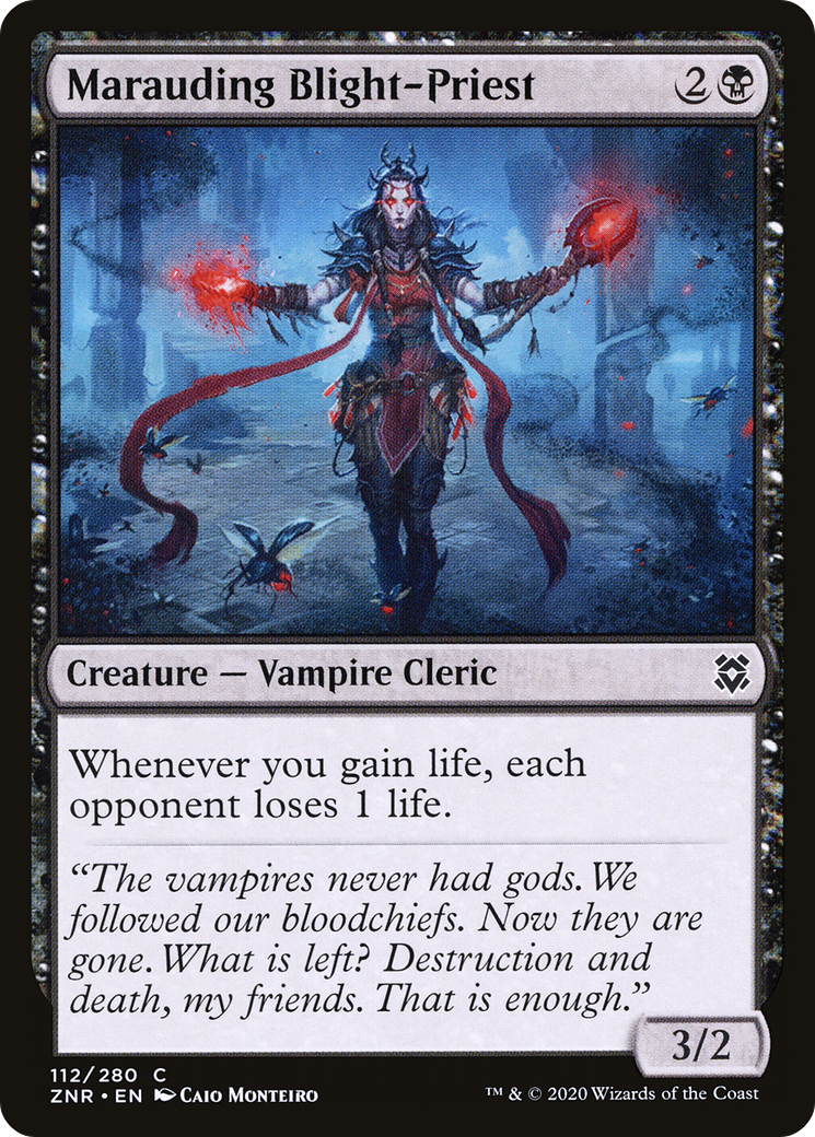 Marauding Blight-Priest (112) - Zendikar Rising