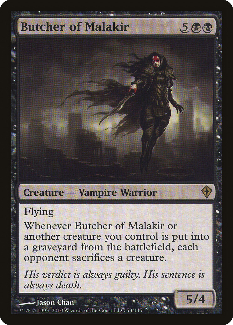 Butcher of Malakir (053) Foil - Worldwake