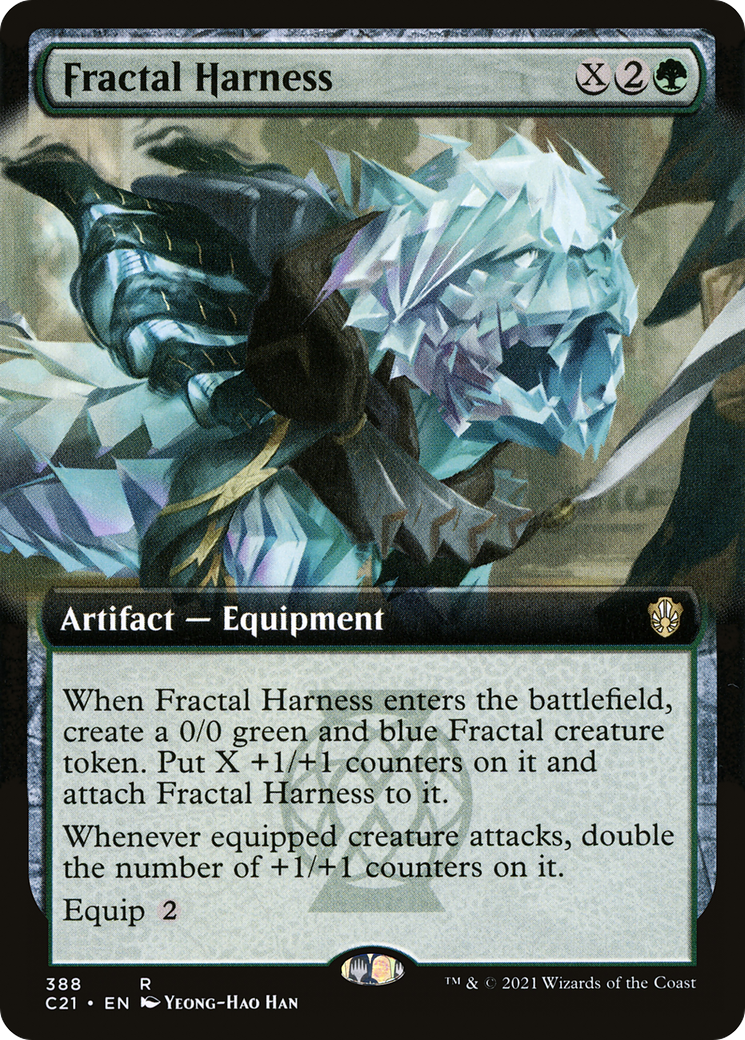 Fractal Harness (Extended Art) (388) - Commander 2021