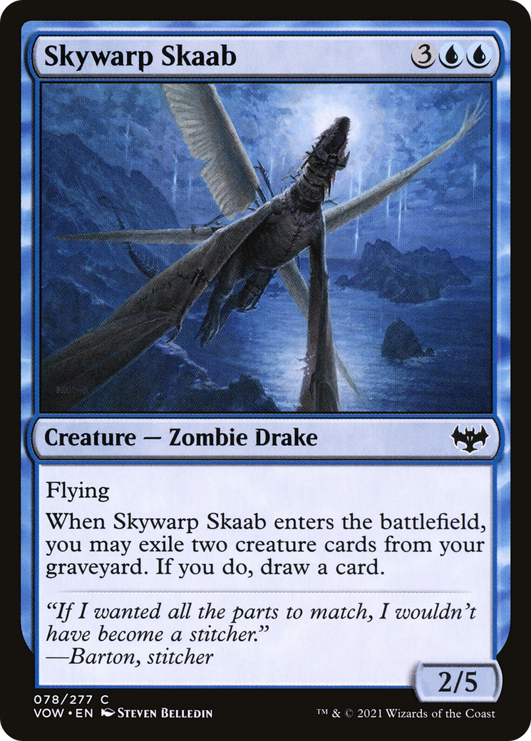 Skywarp Skaab (078) Foil - Innistrad: Crimson Vow