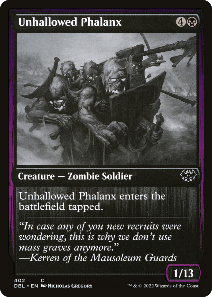 Unhallowed Phalanx (402) - Innistrad: Double Feature