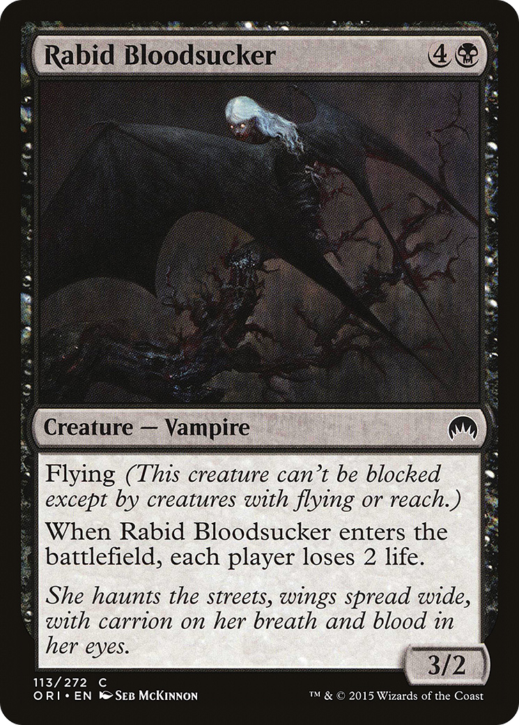 Rabid Bloodsucker (113) Foil - Magic Origins