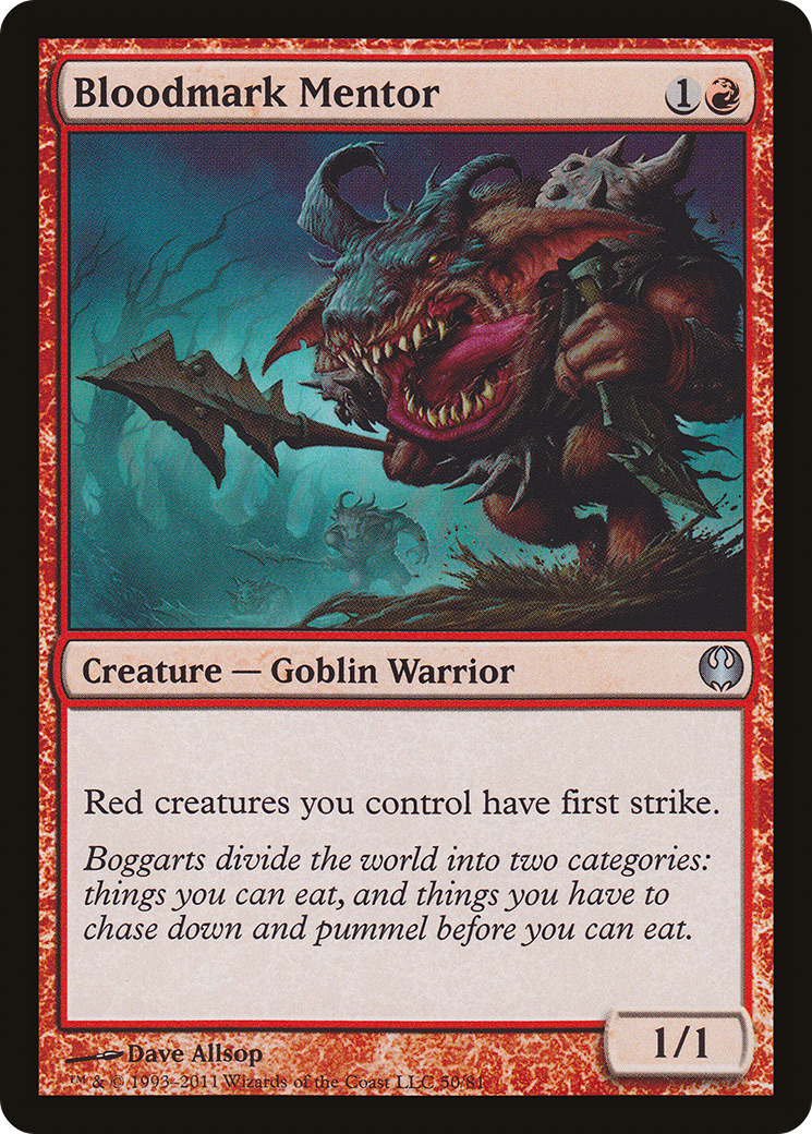 Bloodmark Mentor (050) - Duel Decks: Knights vs. Dragons