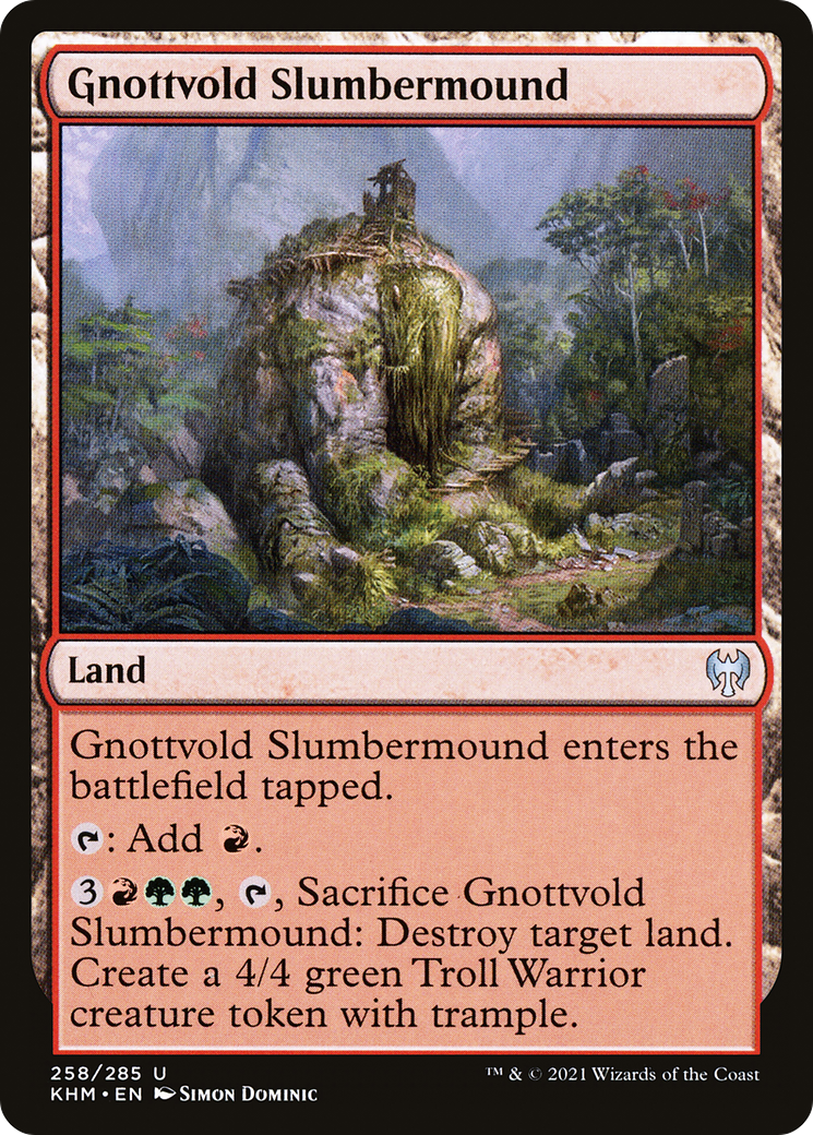 Gnottvold Slumbermound (258) - Kaldheim