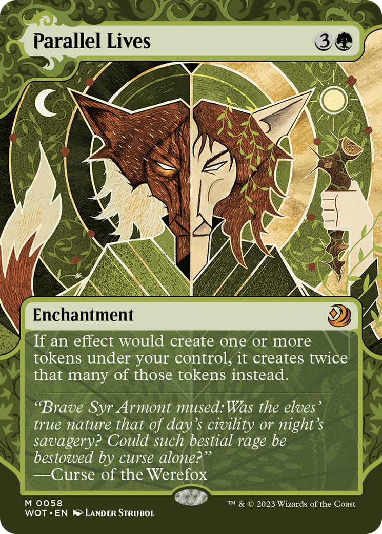 Parallel Lives (Showcase) (058) Foil - Wilds of Eldraine: Enchanting Tales