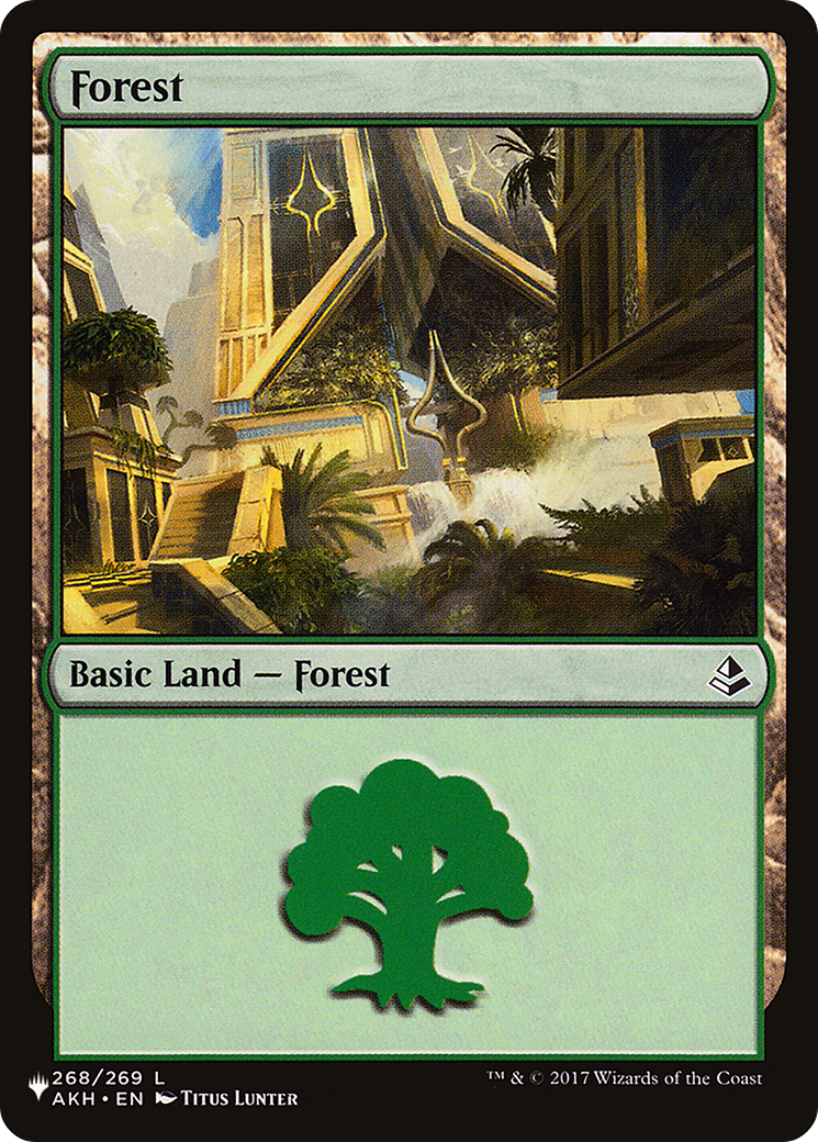 Forest (AKH-268) - The List