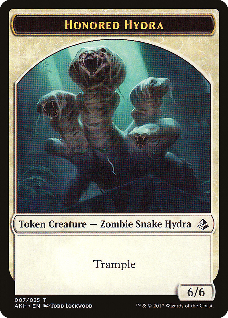 Honored Hydra (007) - Amonkhet Tokens