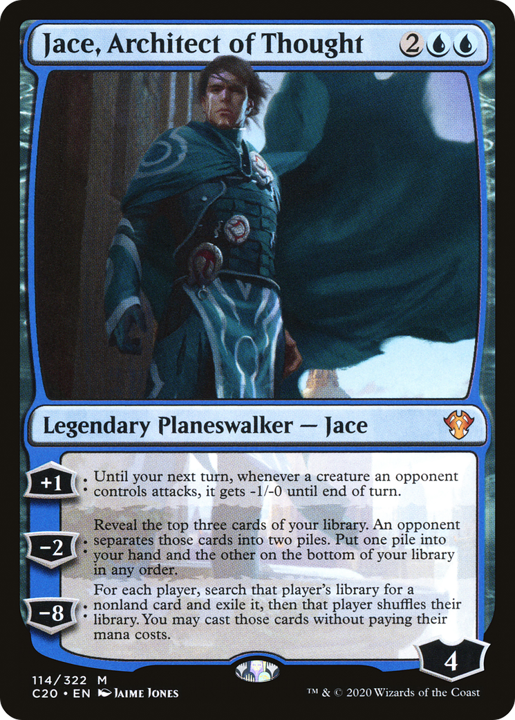 Jace, Architect of Thought (114) - Commander 2020