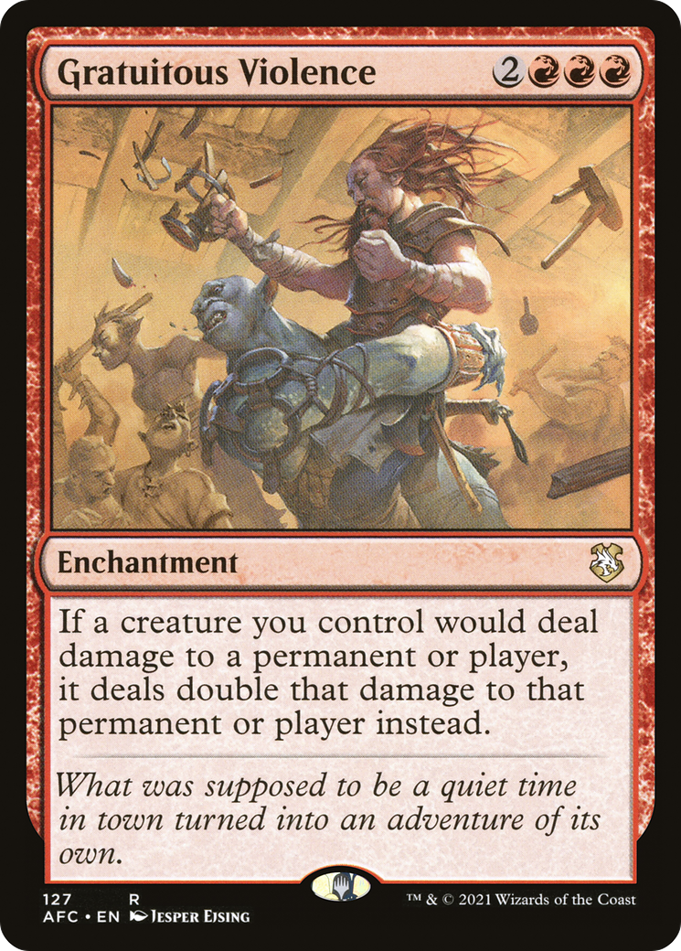 Gratuitous Violence (127) - Forgotten Realms Commander