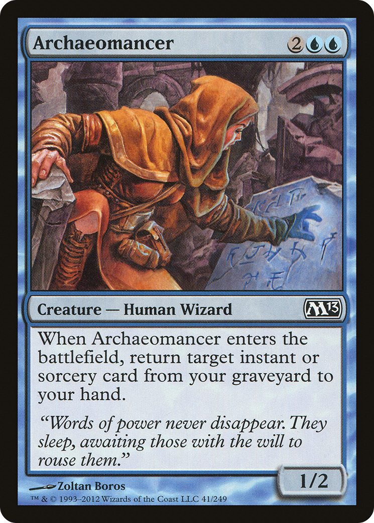 Archaeomancer (041) Foil - Magic 2013