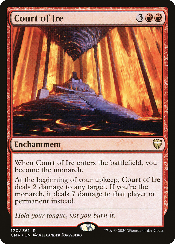 Court of Ire (170) Foil - Commander Legends