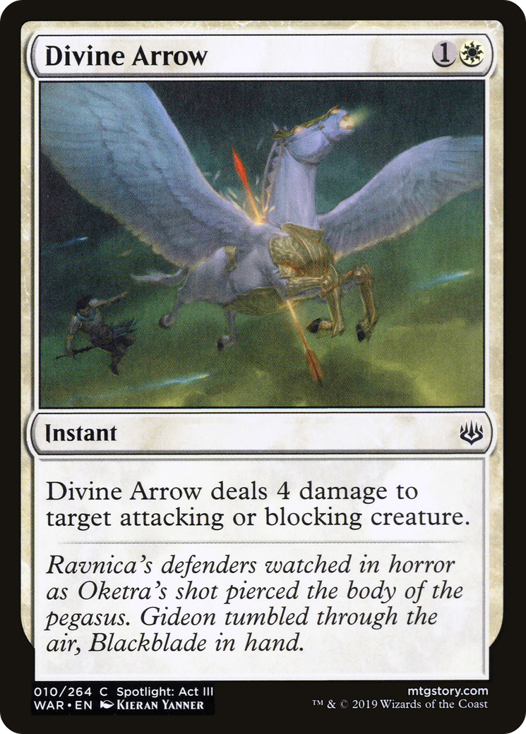 Divine Arrow (010) Foil - War of the Spark