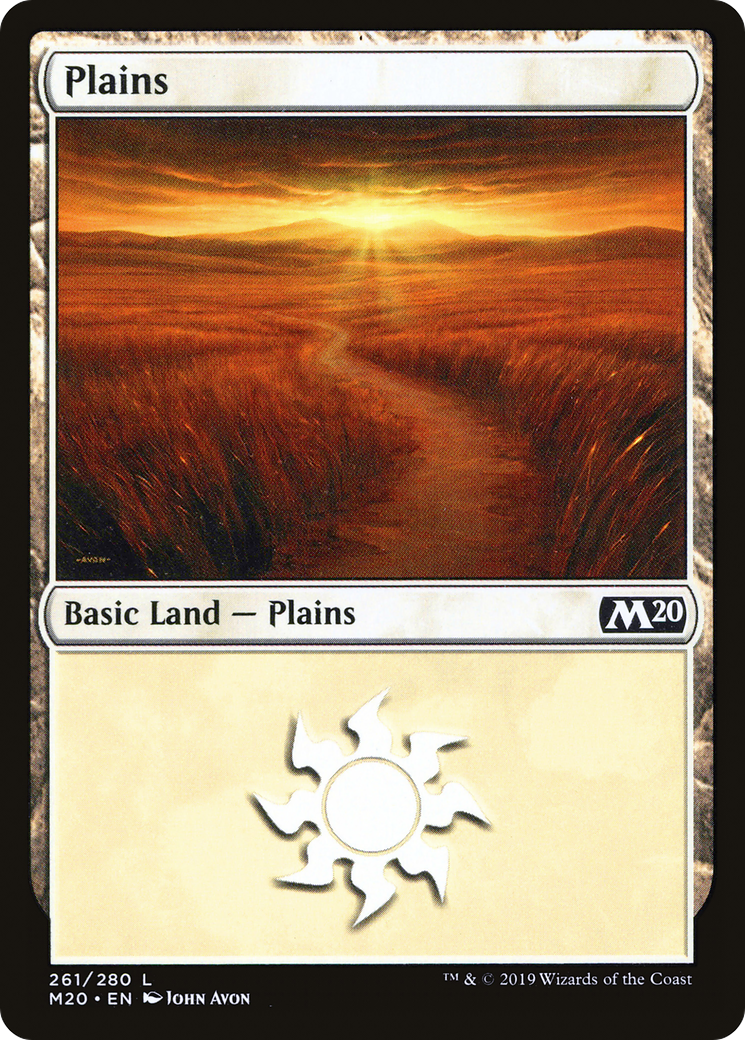 Plains (261) - Core Set 2020