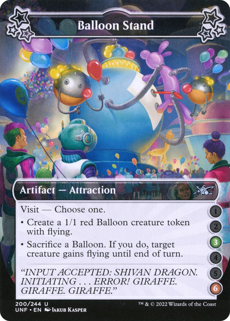 Balloon Stand (200b) Foil - Unfinity