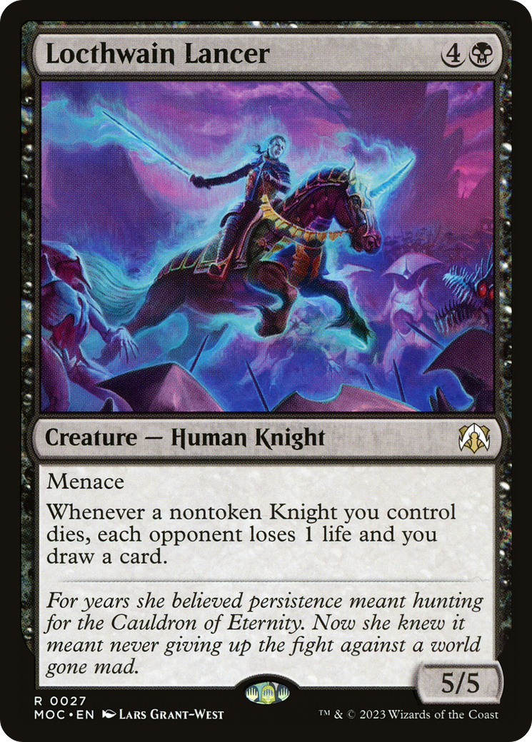 Locthwain Lancer (027) - March of the Machine Commander