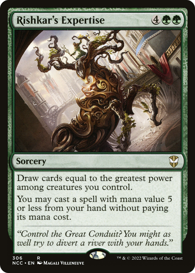 Rishkar's Expertise (306) - New Capenna Commander