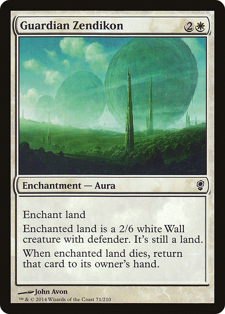 Guardian Zendikon (071) Foil - Conspiracy