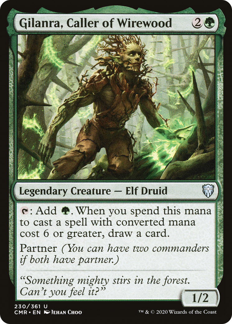Gilanra, Caller of Wirewood (230) Foil - Commander Legends