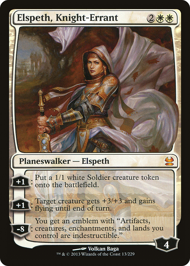Elspeth, Knight-Errant (013) Foil - Modern Masters
