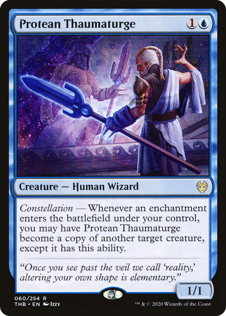 Protean Thaumaturge (060) Foil - Theros Beyond Death