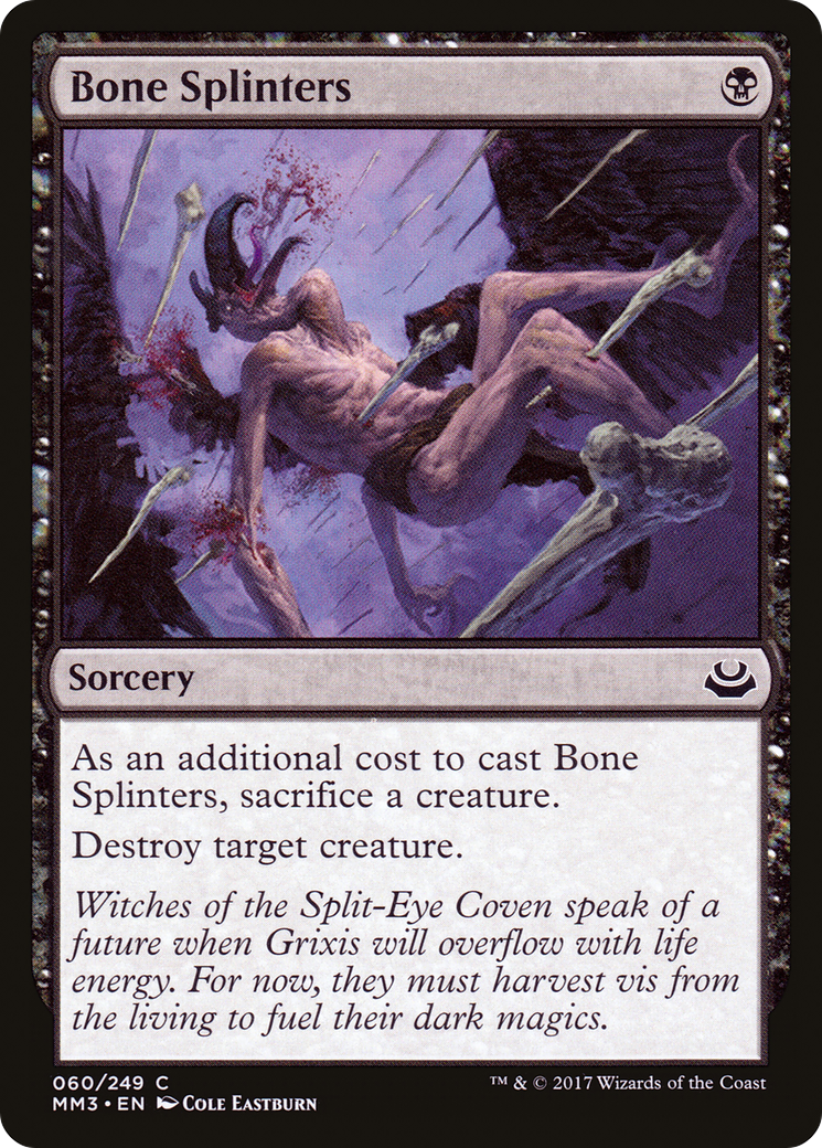 Bone Splinters (060) Foil - Modern Masters 2017