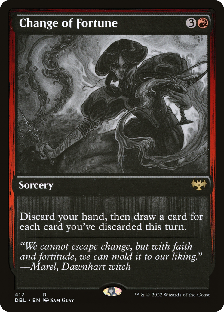 Change of Fortune (417) Foil - Innistrad: Double Feature