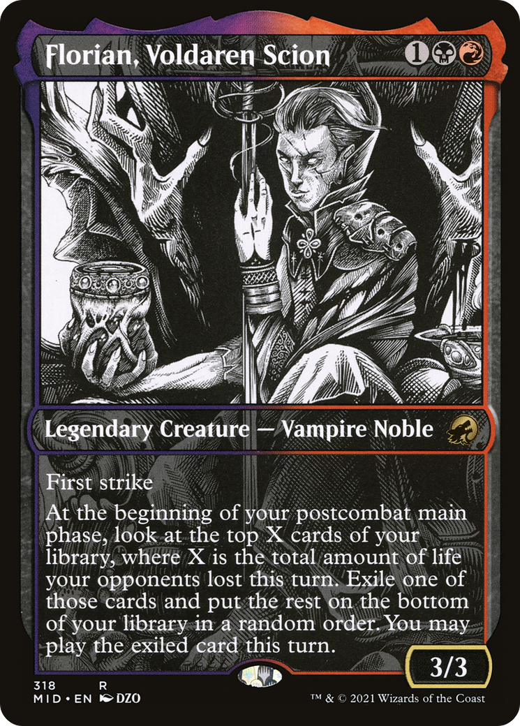 Florian, Voldaren Scion (Showcase) (318) - Innistrad: Midnight Hunt