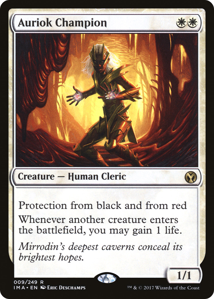 Auriok Champion (009) - Iconic Masters