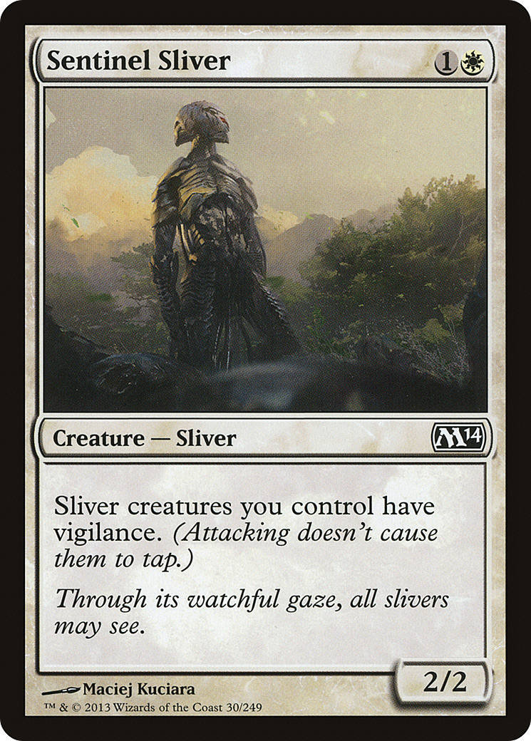 Sentinel Sliver (030) - Magic 2014