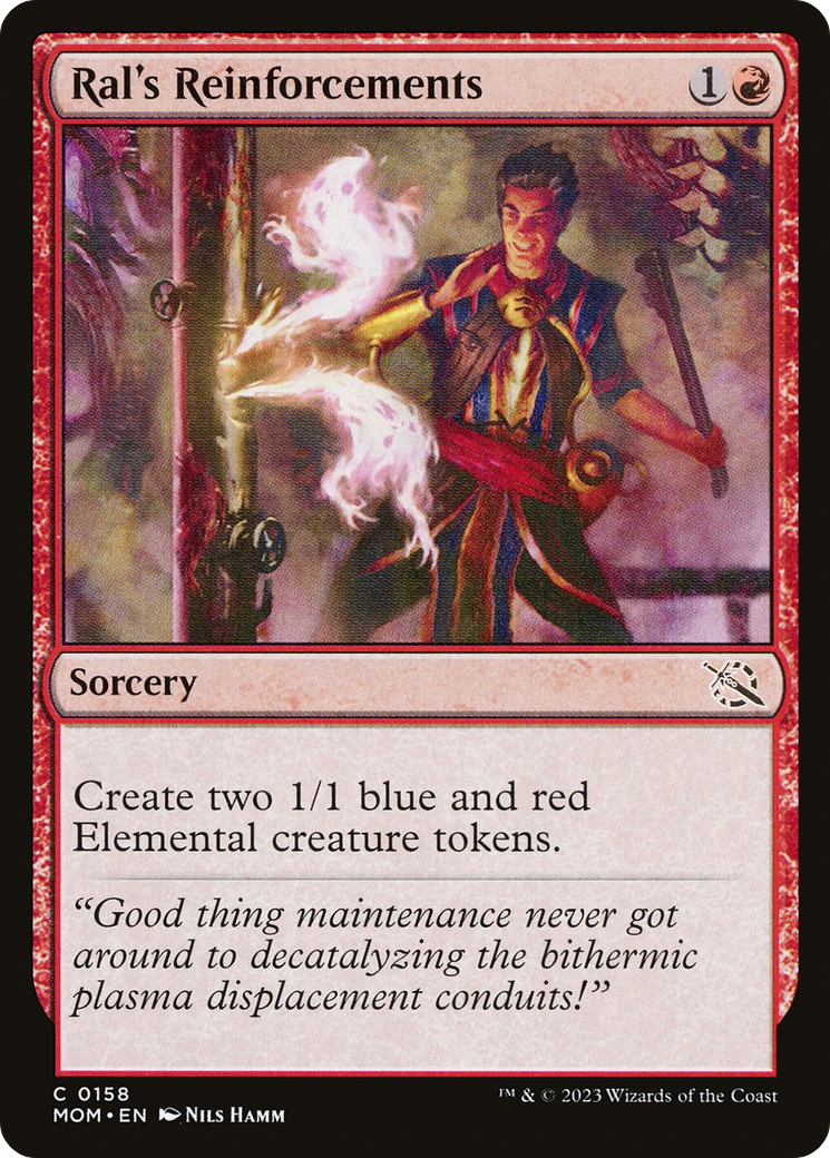Ral's Reinforcements (158) Foil - March of the Machine