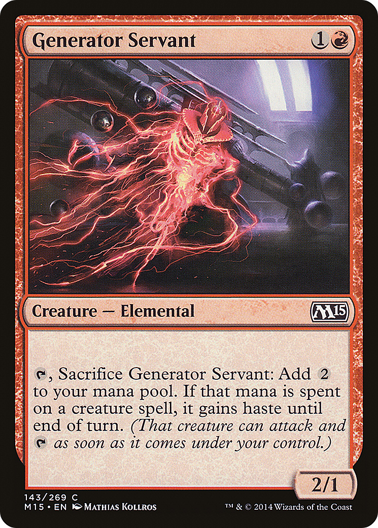 Generator Servant (143) Foil - Magic 2015