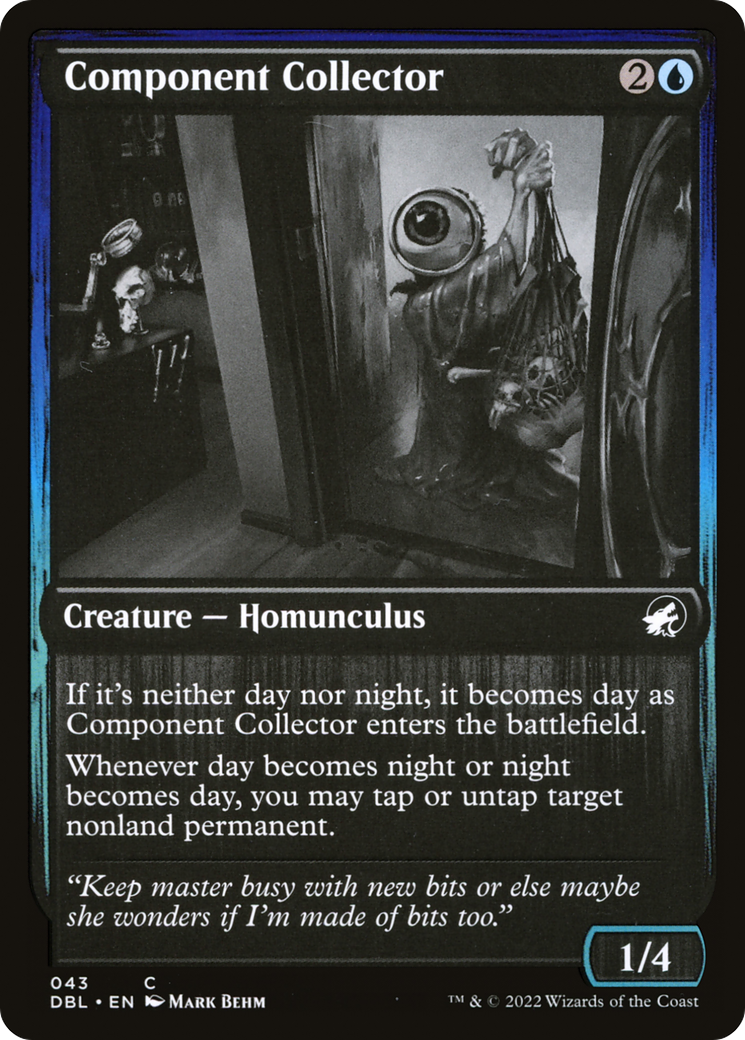 Component Collector (043) Foil - Innistrad: Double Feature