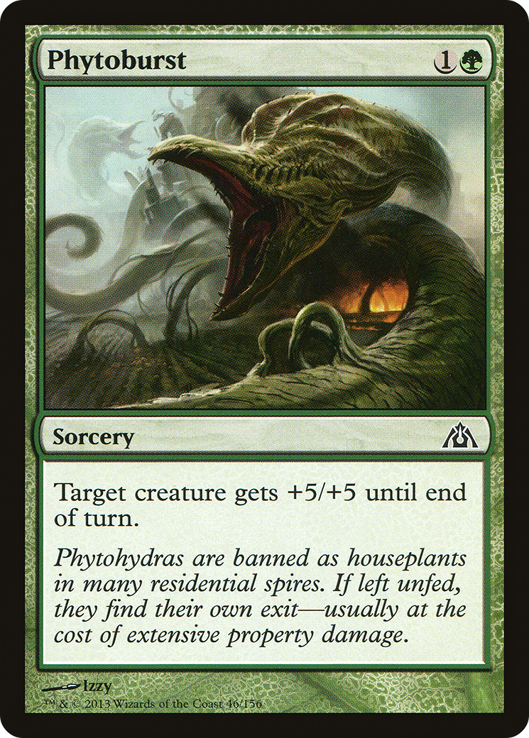 Phytoburst (046) Foil - Dragon's Maze