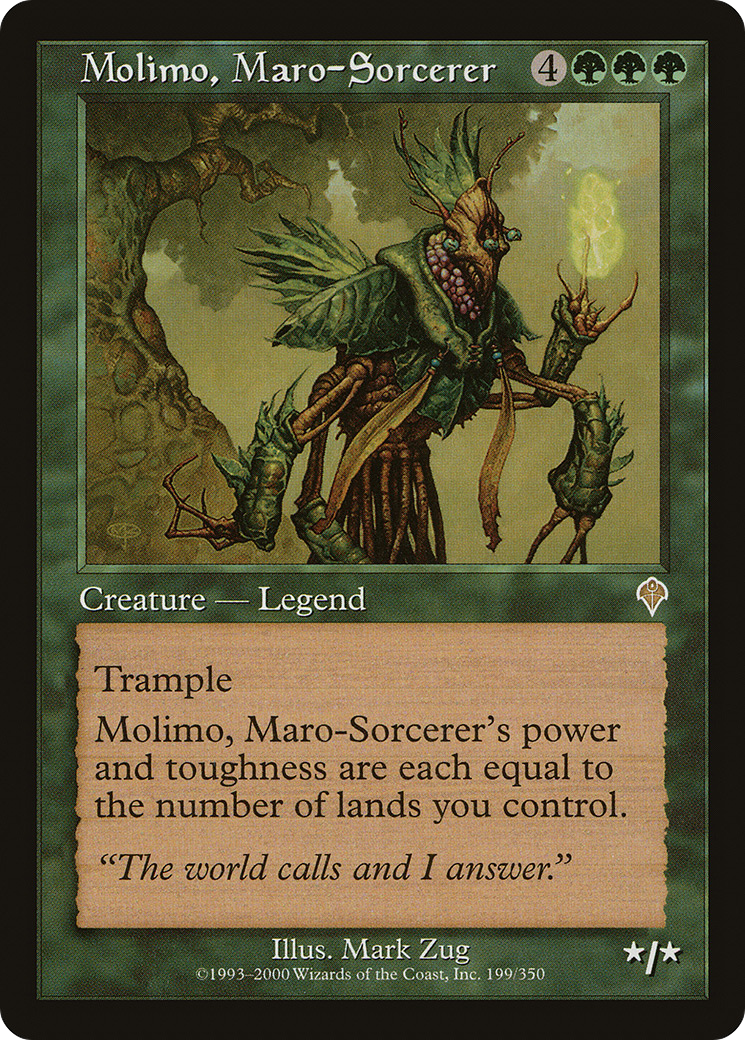 Molimo, Maro-Sorcerer (199) Foil - Invasion