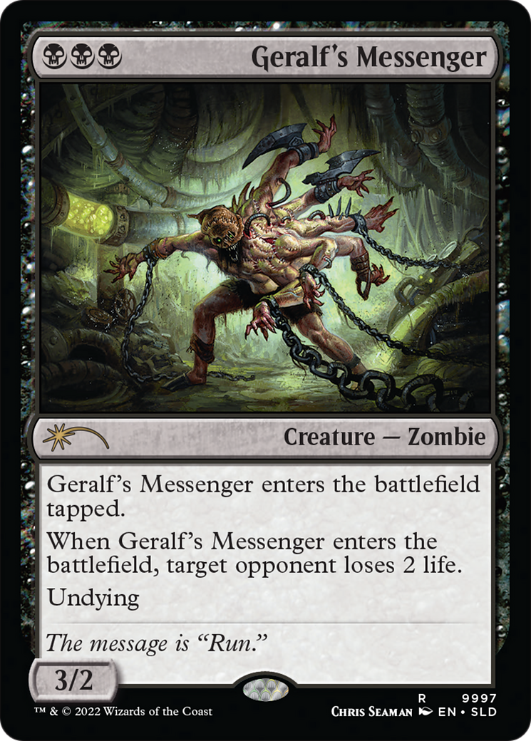 Geralf's Messenger (9997) Foil - Secret Lair Drop