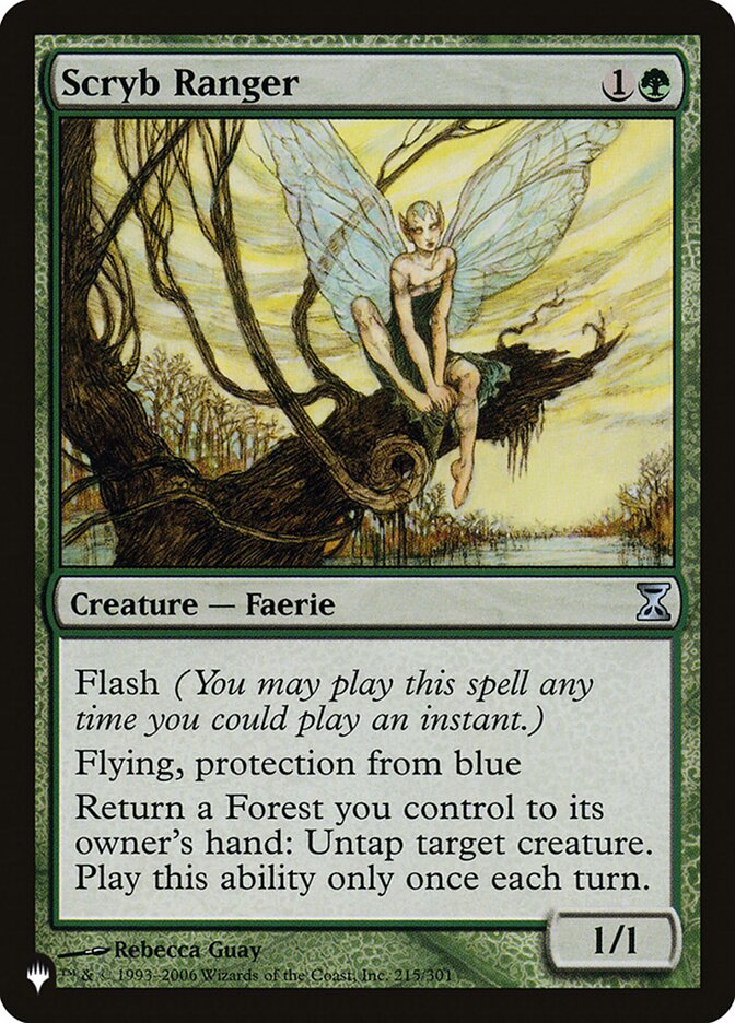 Scryb Ranger (TSP-215) Foil - The List