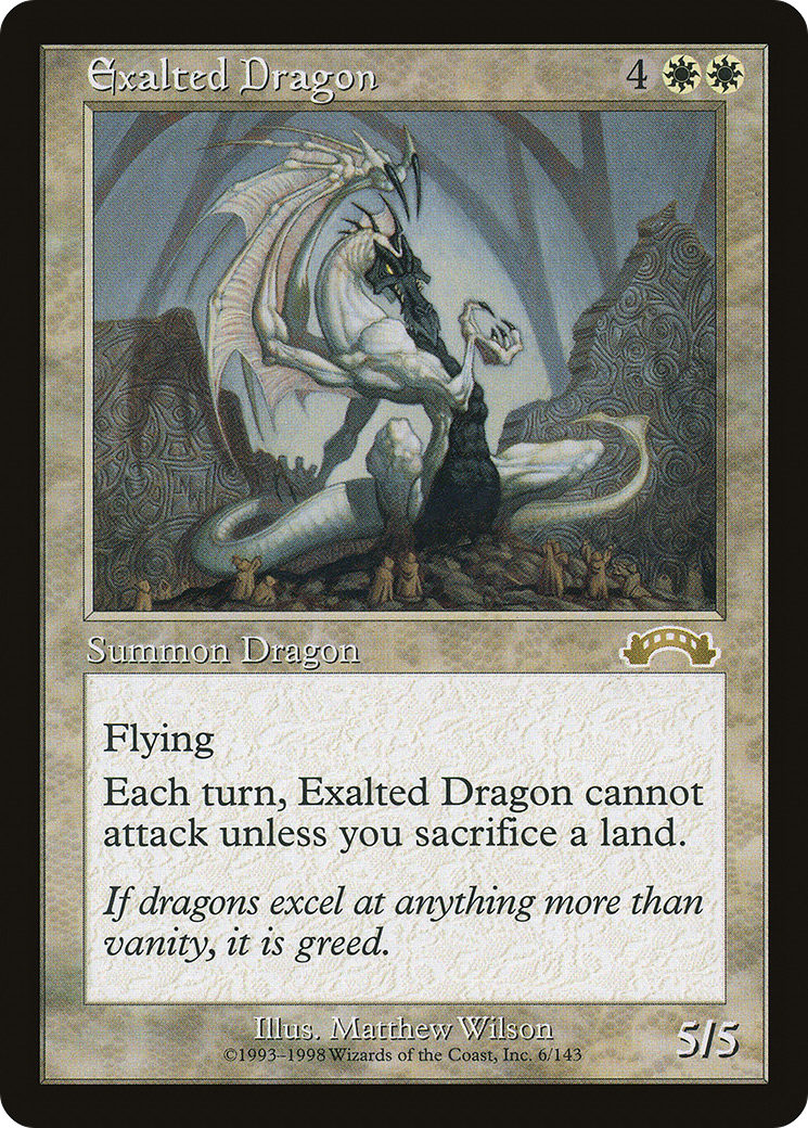 Exalted Dragon (Retro) (006) - Exodus