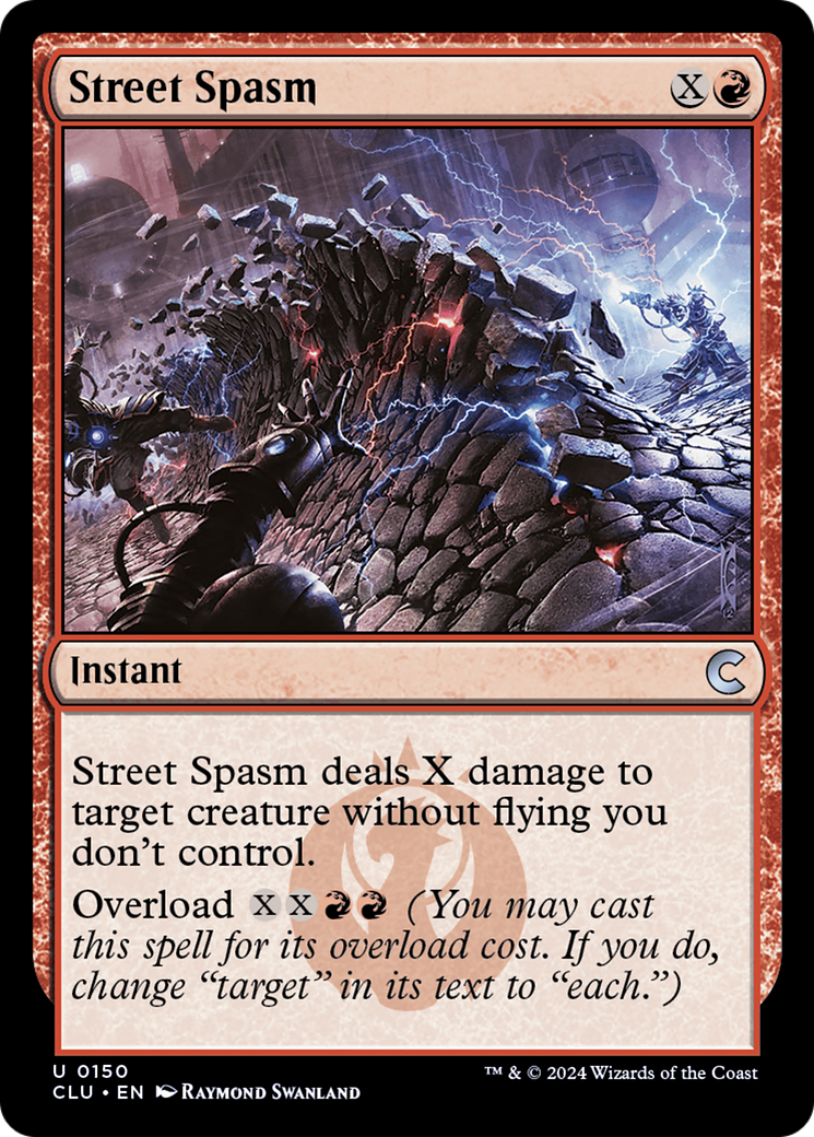 Street Spasm (150) - Ravnica: Clue Edition