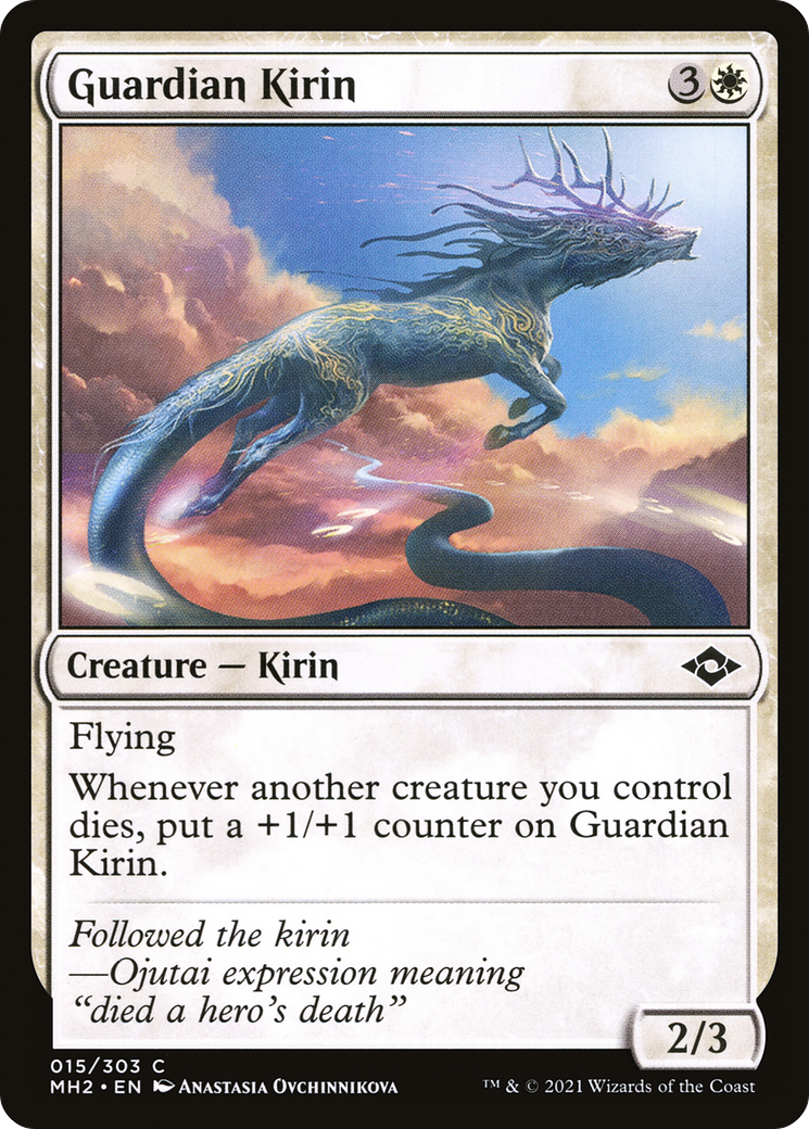 Guardian Kirin (015) Foil - Modern Horizons 2