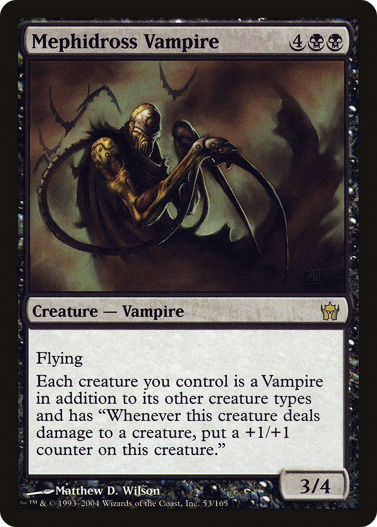 Mephidross Vampire (053) Foil - Fifth Dawn