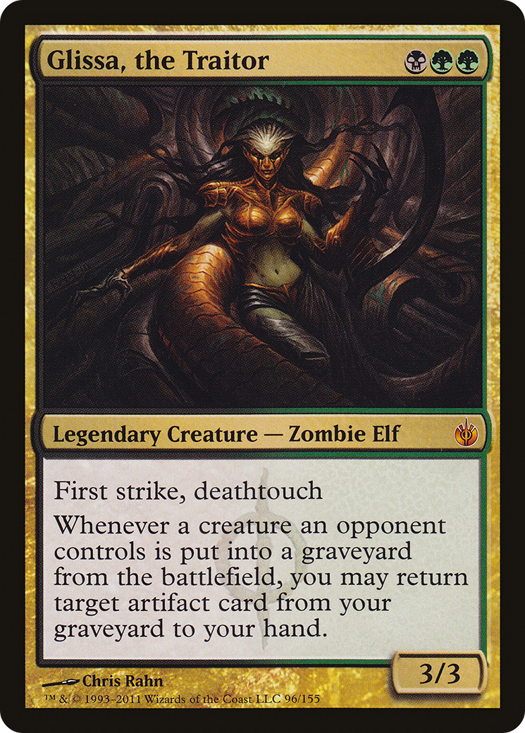 Glissa, the Traitor (096) Foil - Mirrodin Besieged