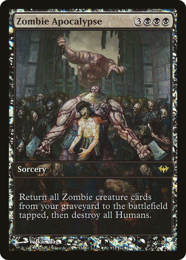 Zombie Apocalypse (080) Foil - Dark Ascension Promos